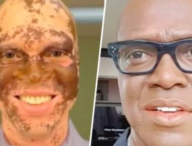 Αυτός είναι παρουσιαστής που βάφει κάθε μέρα το πρόσωπό του για να κρατήσει τη δουλειά του (βίντεο)